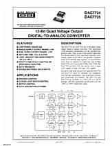 DataSheet DAC7724 pdf